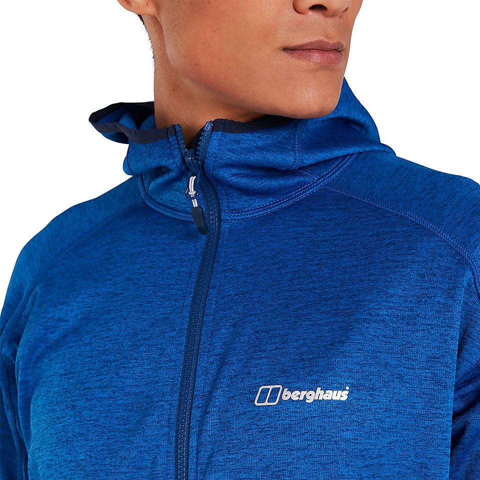 Men's Spitzer Hooded Interactive Fleece - Blue
