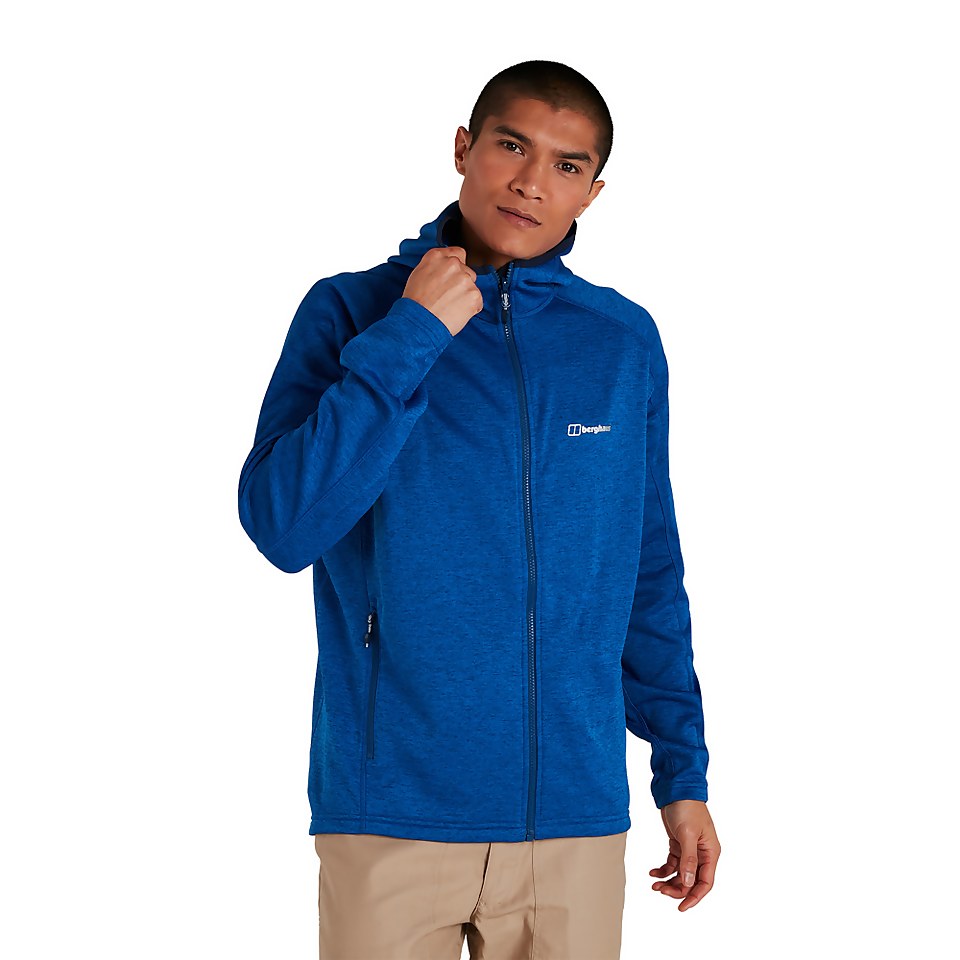 Men's Spitzer Hooded Interactive Fleece - Blue