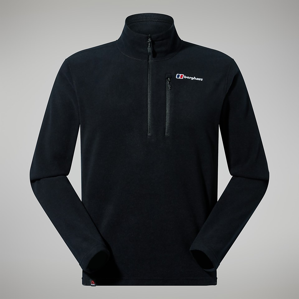 Prism Micro Polartec Half Zip Fleece für Herren - Schwarz
