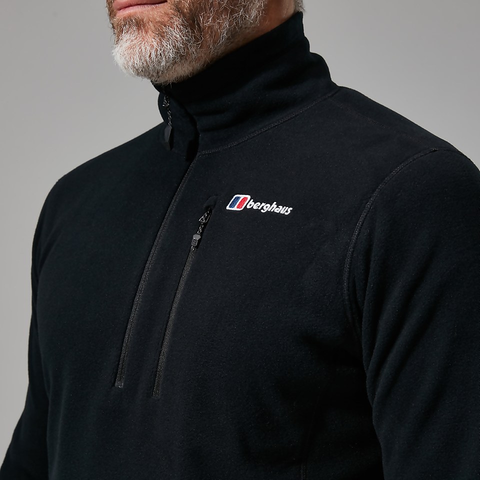 Men's Prism Micro Polartec Half Zip - Black
