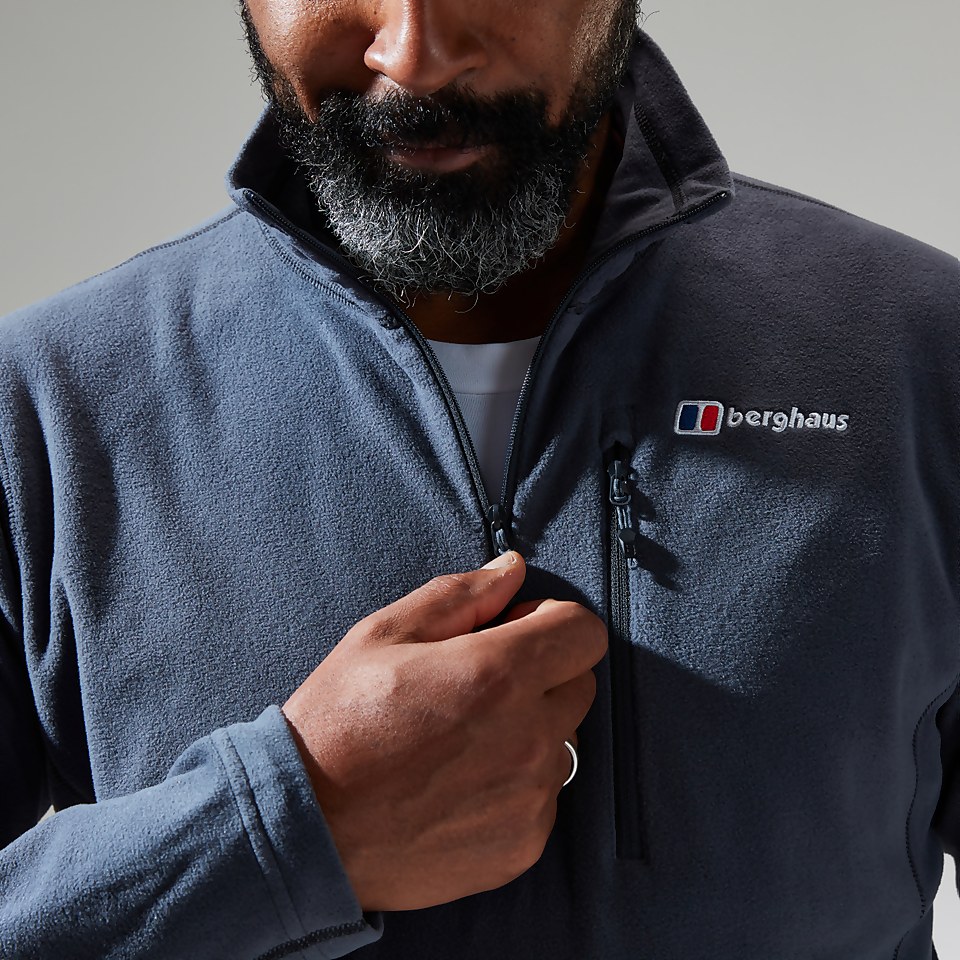 Men's Prism Micro Polartec Half Zip - Dark Grey