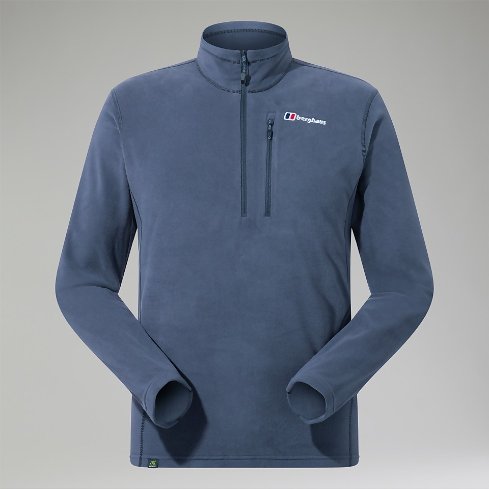 Prism Micro Polartec Half Zip Fleece für Herren - Dunkelgrau