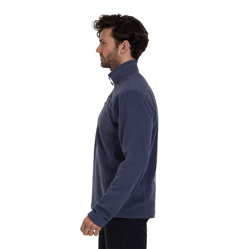 Men's Prism Mirco Polertec Half Zip fleece - Purple / Blue