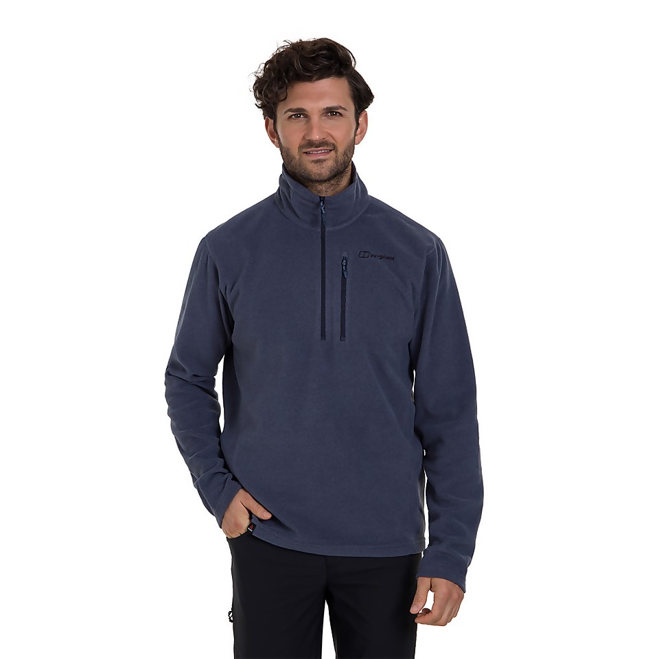 Men's Prism Mirco Polertec Half Zip fleece - Purple / Blue