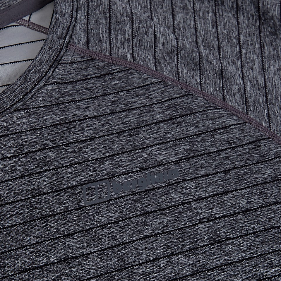 Men's Thermal Tech Tee Long Sleeve Baselayer - Grey