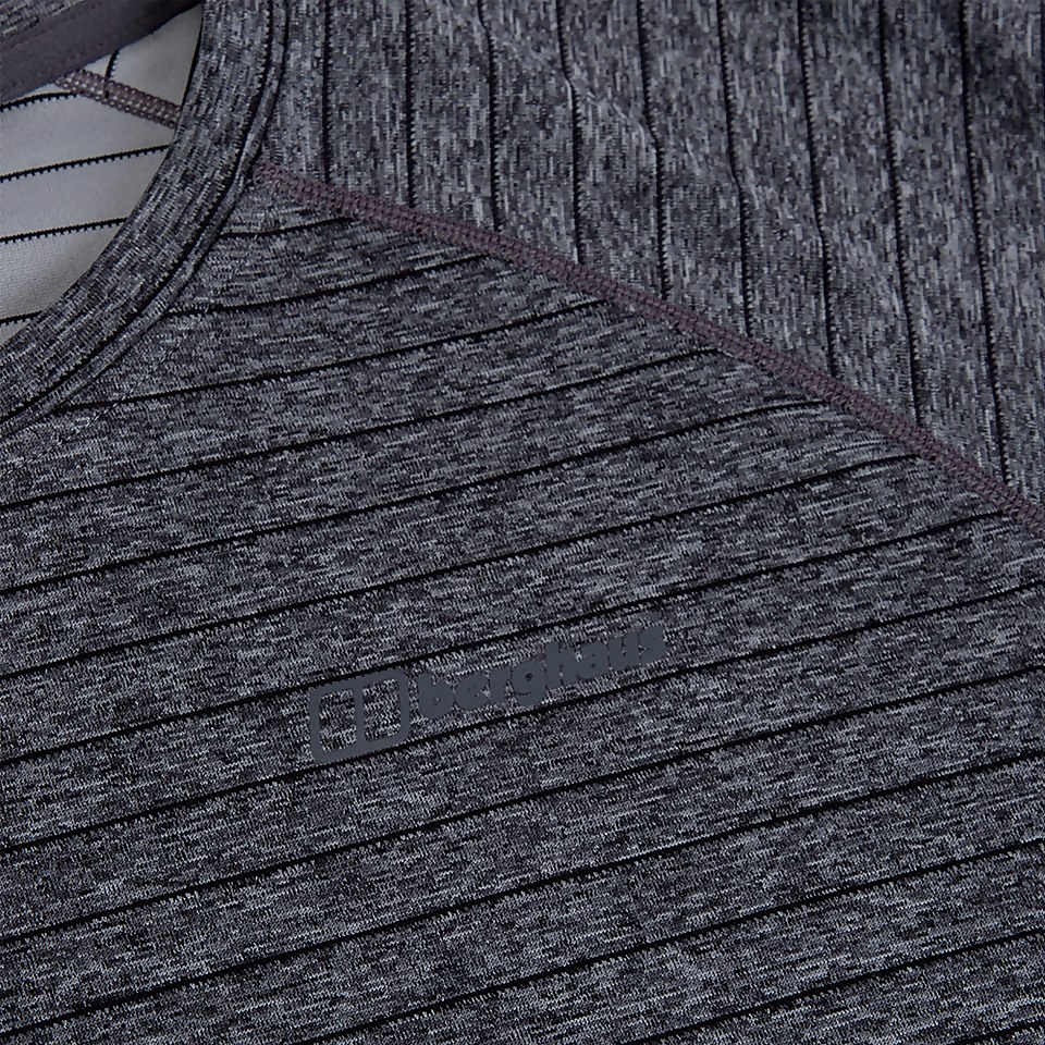 Men's Thermal Tech Tee Long Sleeve Baselayer - Grey