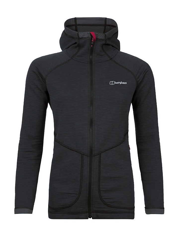 Women's Redonda Hooded Fleece - Black / Grey