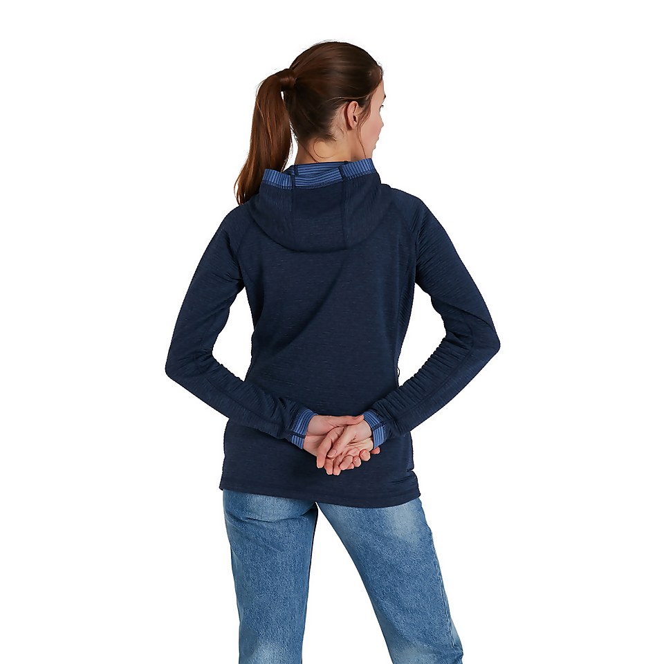 Women's Redonda Hooded Jacket - Blue