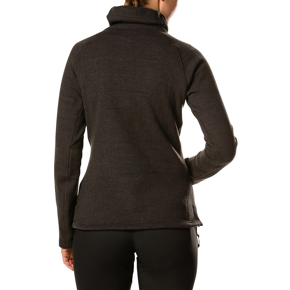 Women's Canvey Half Zip Fleece - Black / Dark Grey