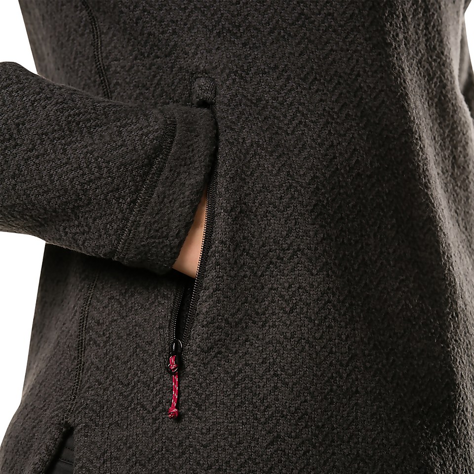 Women's Canvey Half Zip Fleece - Black / Dark Grey