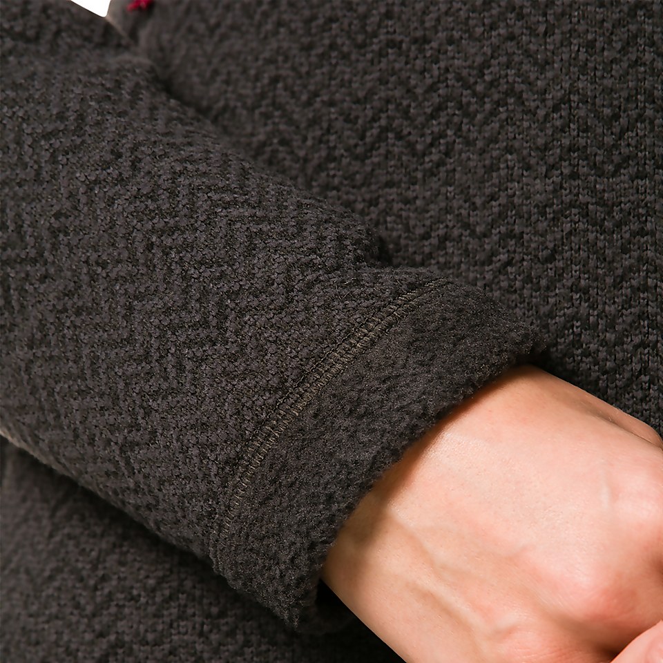 Women's Canvey Half Zip Fleece - Black / Dark Grey
