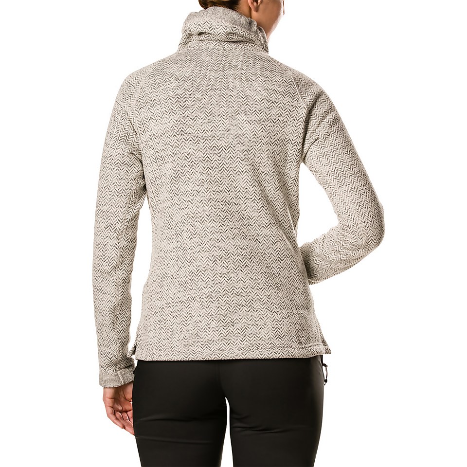 Women's Canvey Half Zip Fleece - Black / Silver