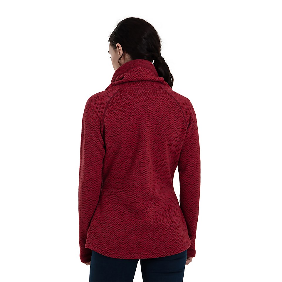BERGHAUS CANVEY FL HZIP AF BLK/RED