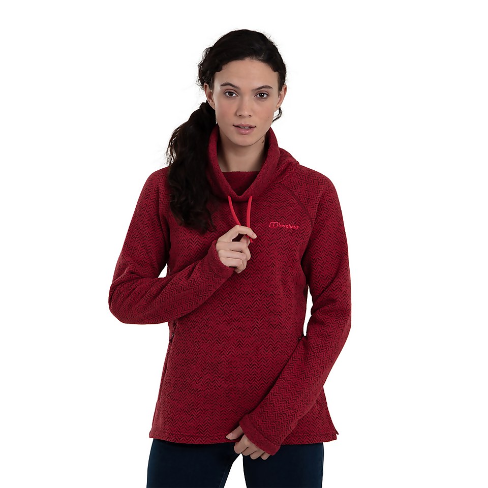 BERGHAUS CANVEY FL HZIP AF BLK/RED