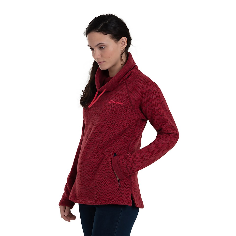 BERGHAUS CANVEY FL HZIP AF BLK/RED