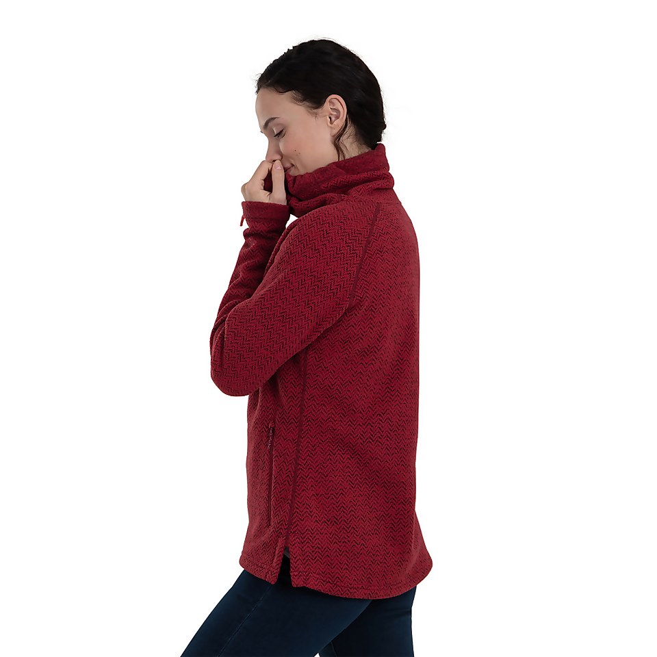 BERGHAUS CANVEY FL HZIP AF BLK/RED