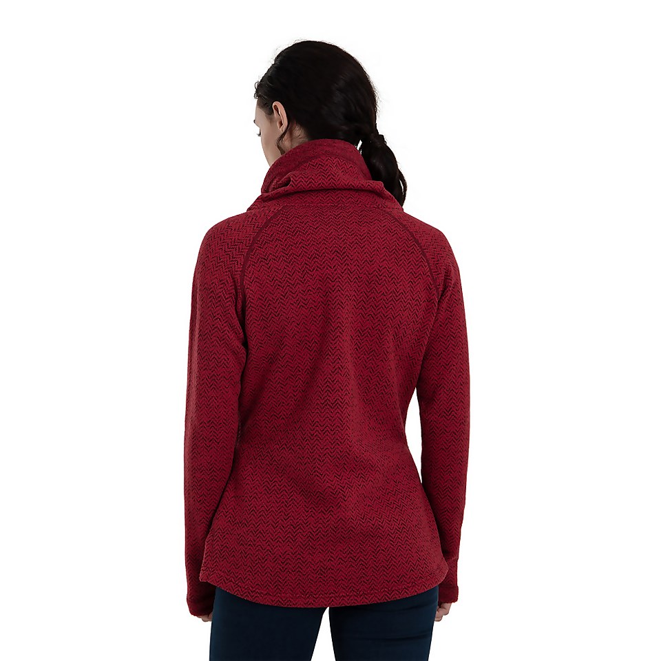 BERGHAUS CANVEY FL HZIP AF BLK/RED