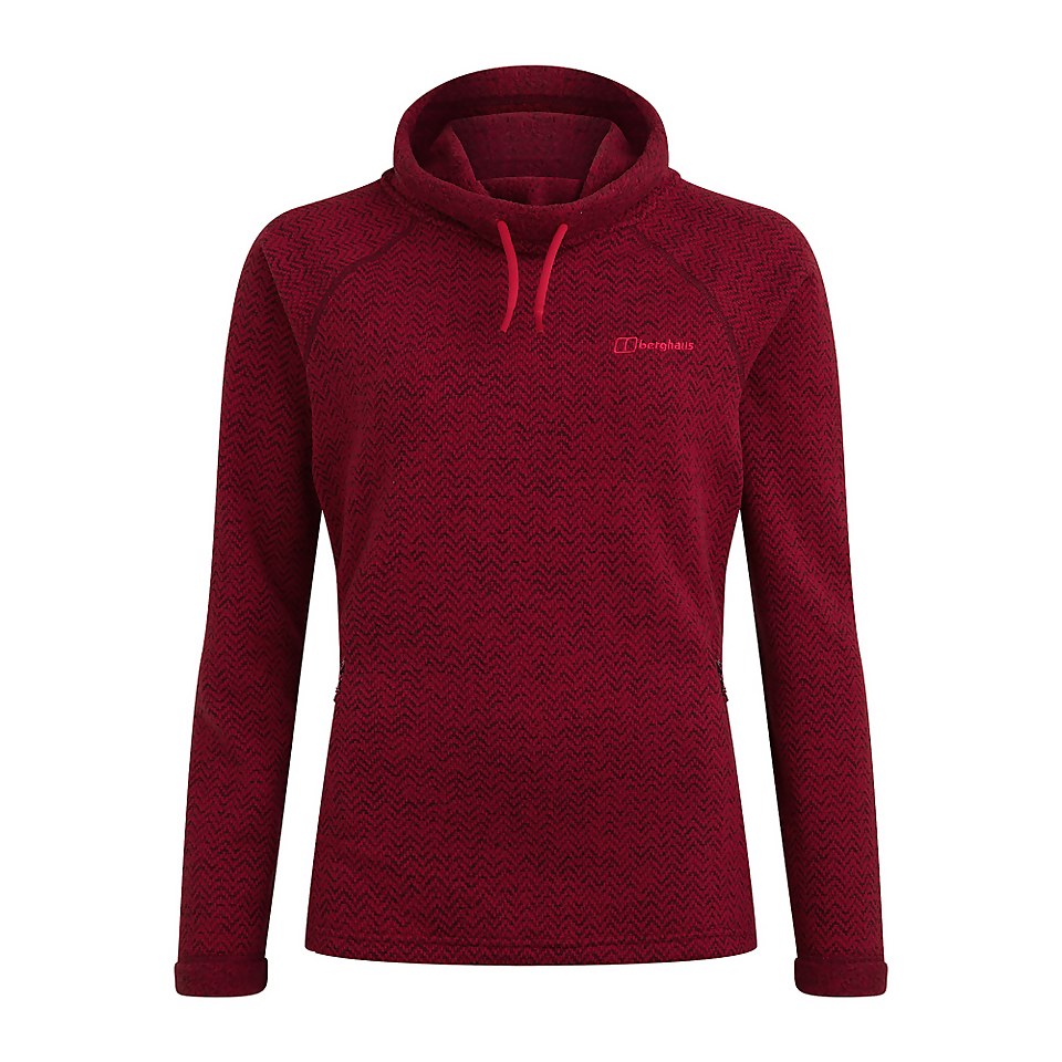 BERGHAUS CANVEY FL HZIP AF BLK/RED
