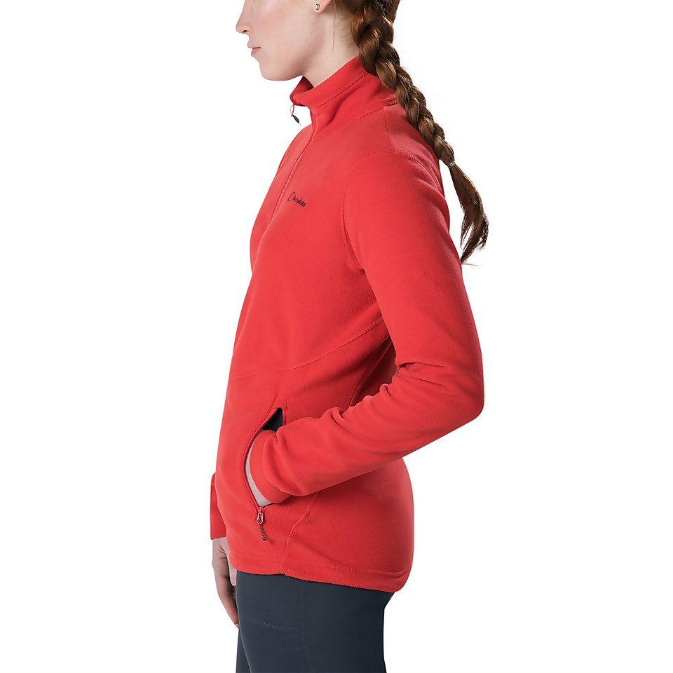 Women's Prism Micro Polartec Interactive Fleece Jacket - Orange