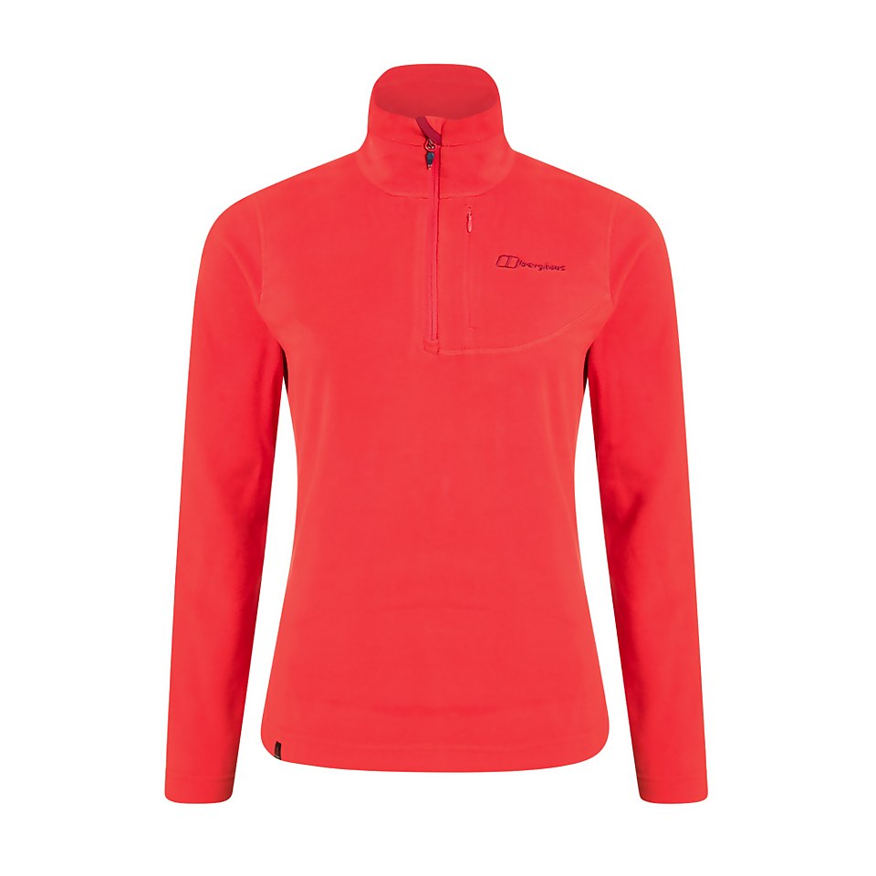Women's Prism Micro Half Zip Fleece - Orange