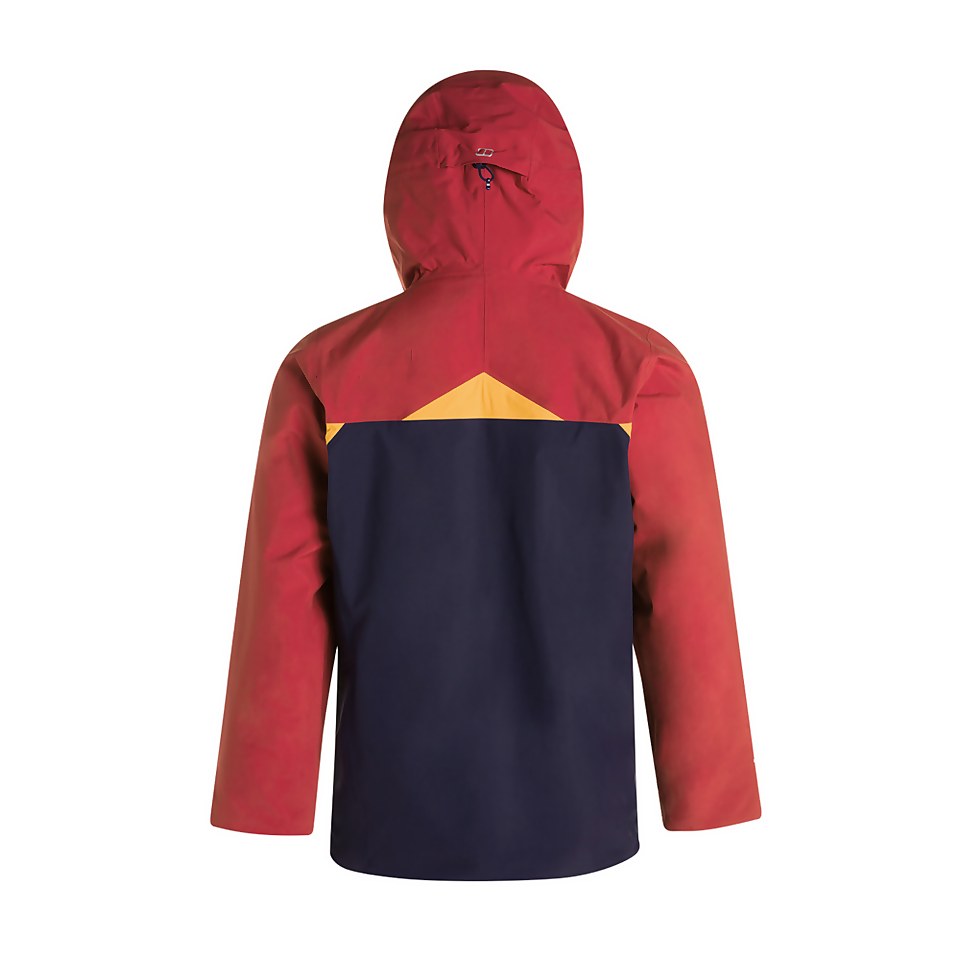 Men's Chombu Waterproof Jacket - Blue / Red