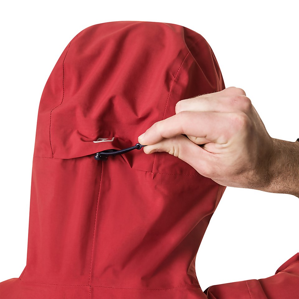 Men's Chombu Waterproof Jacket - Blue / Red