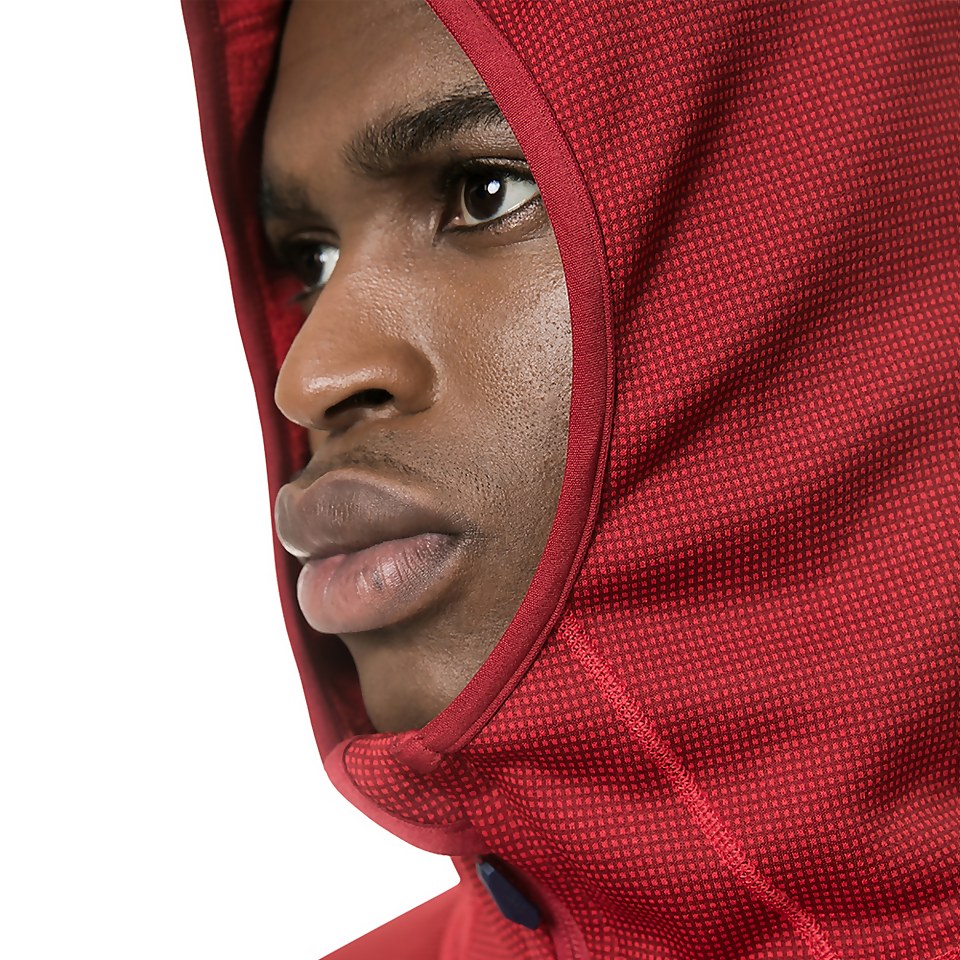 Men's Pravitale Mountain 2.0 Hooded Fleece Jacket - Red