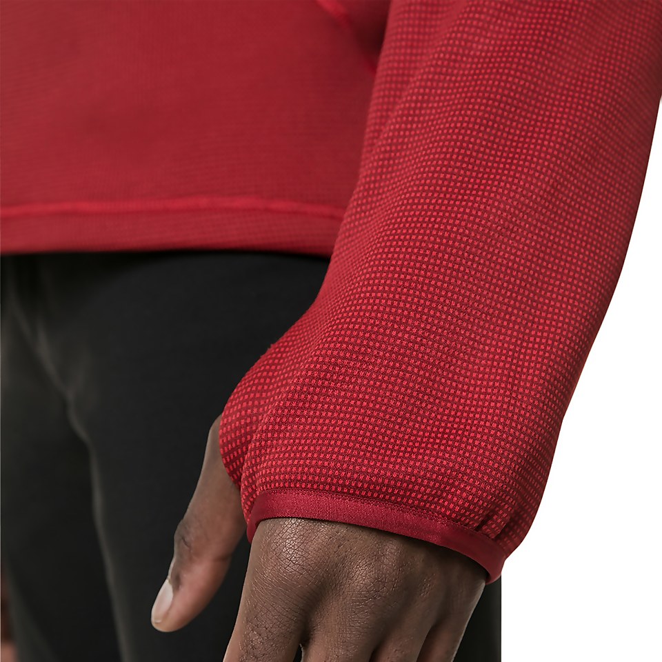 Men's Pravitale Mountain 2.0 Hooded Fleece Jacket - Red