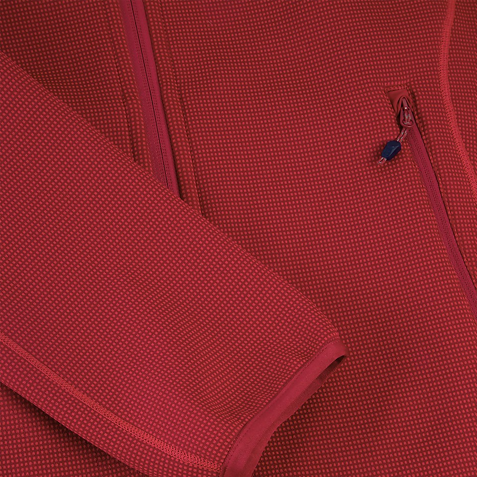 Men's Pravitale Mountain 2.0 Hooded Fleece Jacket - Red