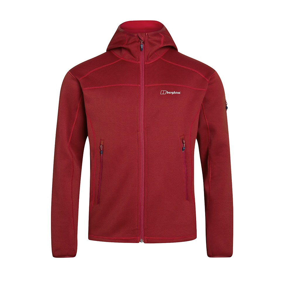 Men's Pravitale Mountain 2.0 Hooded Fleece Jacket - Red