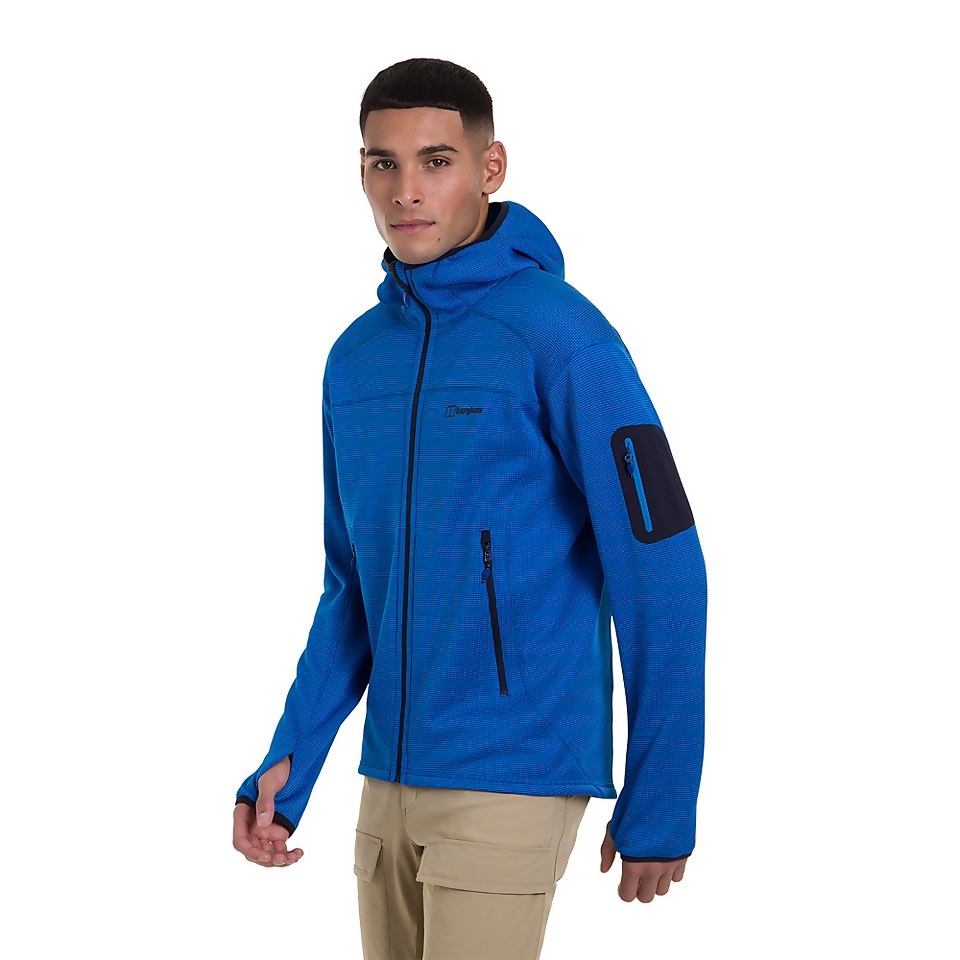 Men's Pravitale Mountain 2.0 Hooded Fleece Jacket - Blue