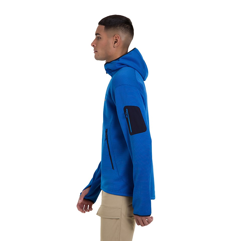 Men's Pravitale Mountain 2.0 Hooded Fleece Jacket - Blue
