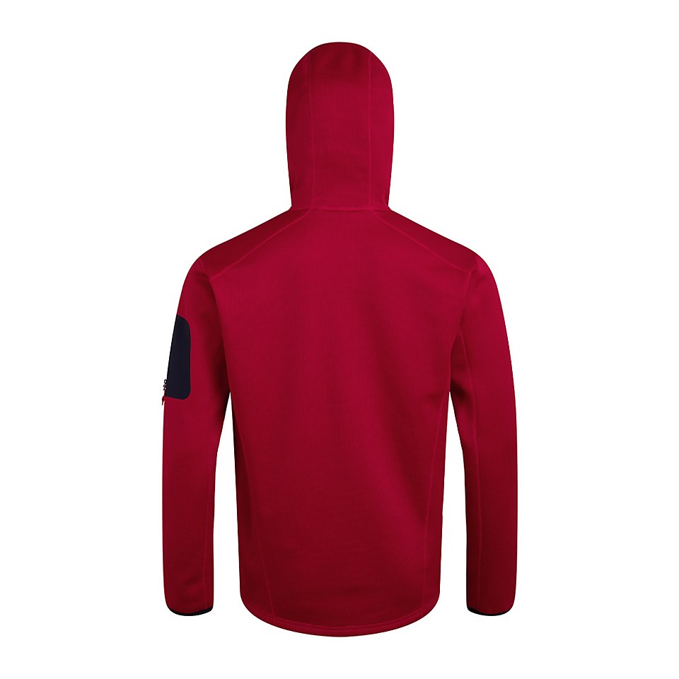Men's Pravitale Mountain 2.0 Hooded Fleece Jacket - Red