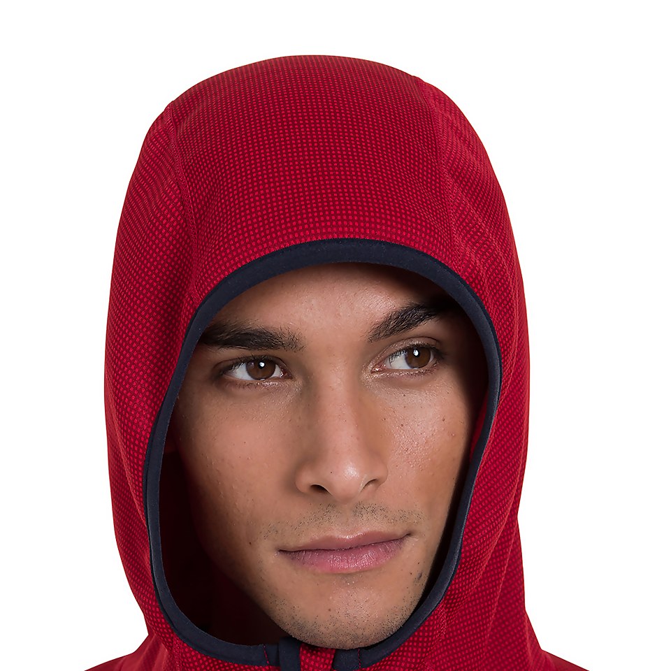 Men's Pravitale Mountain 2.0 Hooded Fleece Jacket - Red