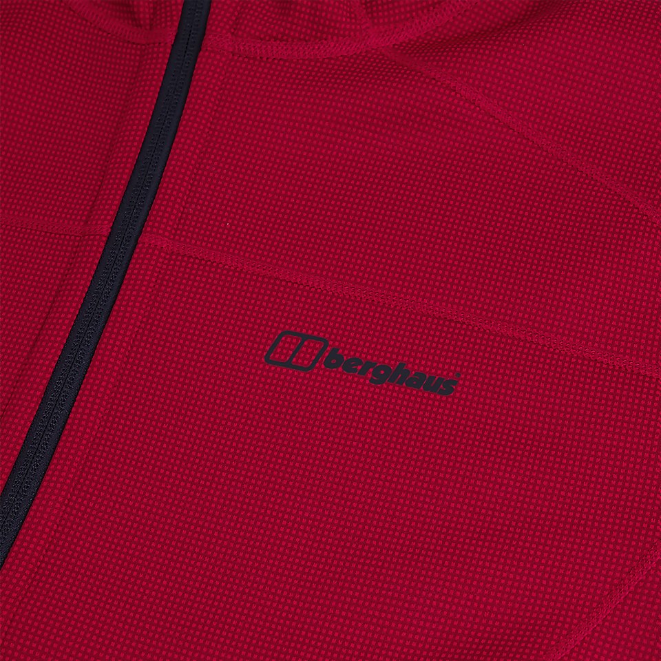 Men's Pravitale Mountain 2.0 Hooded Fleece Jacket - Red