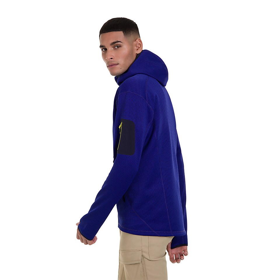 Men's Pravitale Mountain 2.0 Hooded Fleece Jacket - Purple