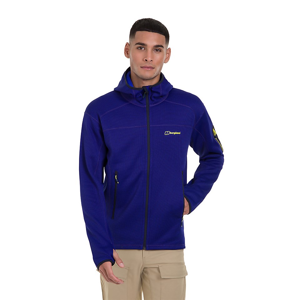 Men's Pravitale Mountain 2.0 Hooded Fleece Jacket - Purple