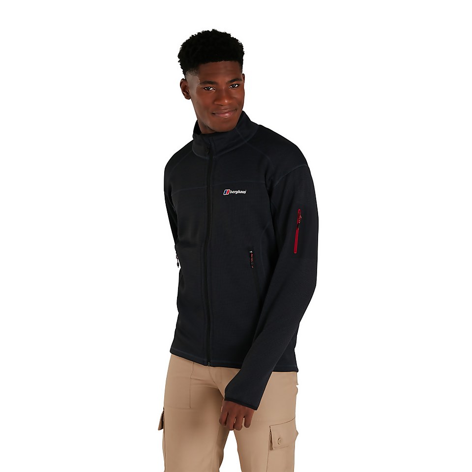Men's Pravitale Mountain 2.0 Fleece Jacket - Dark Grey/ Black