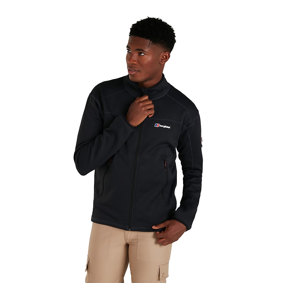 Men's Pravitale Mountain 2.0 Fleece Jacket - Dark Grey/ Black