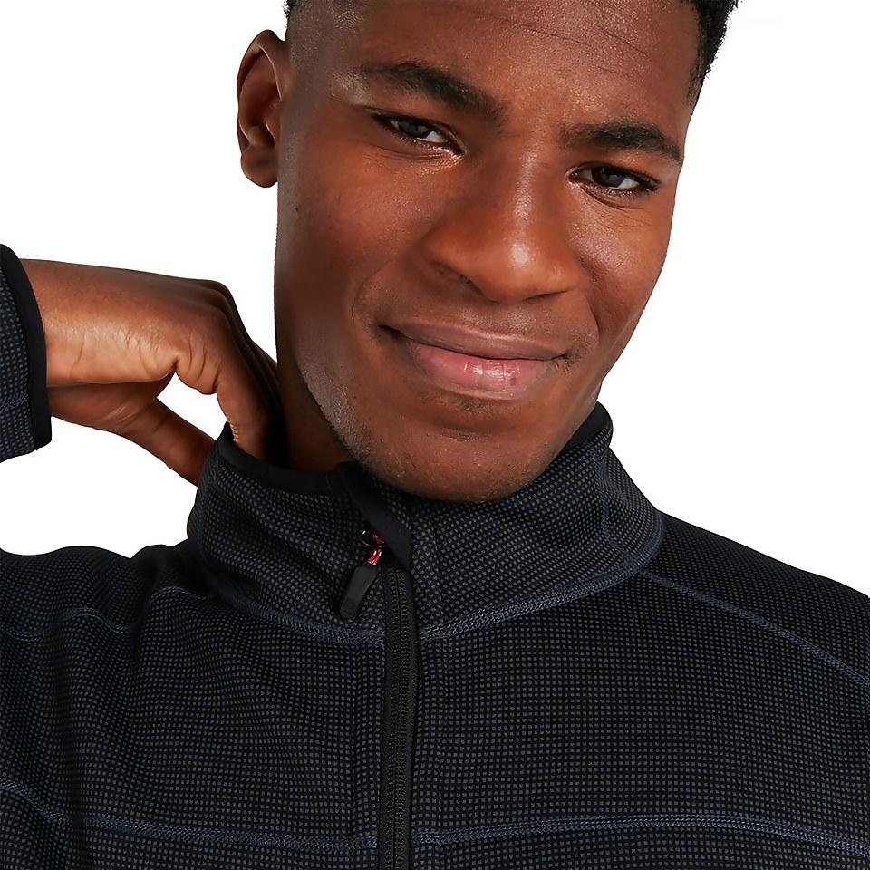 Men's Pravitale Mountain 2.0 Fleece Jacket - Dark Grey/ Black