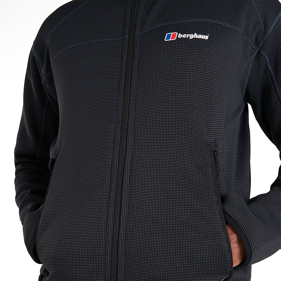 Men's Pravitale Mountain 2.0 Fleece Jacket - Dark Grey/ Black