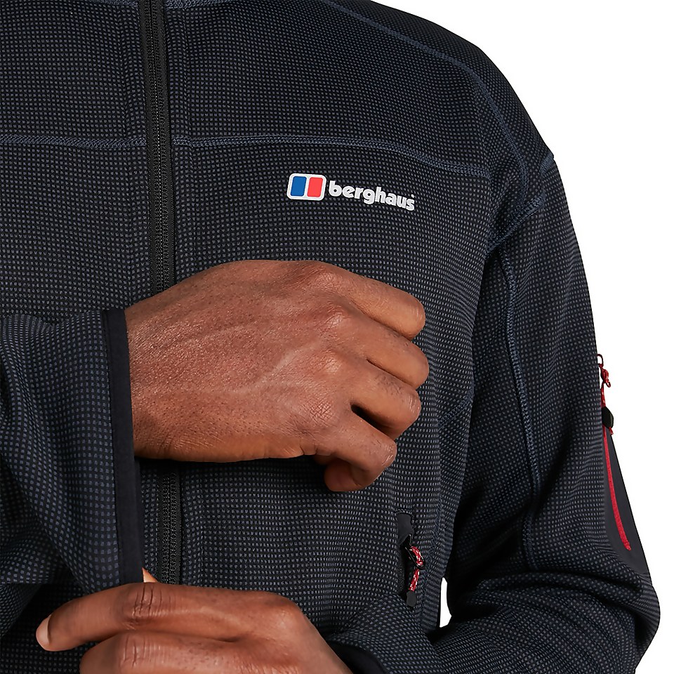 Men's Pravitale Mountain 2.0 Fleece Jacket - Dark Grey/ Black