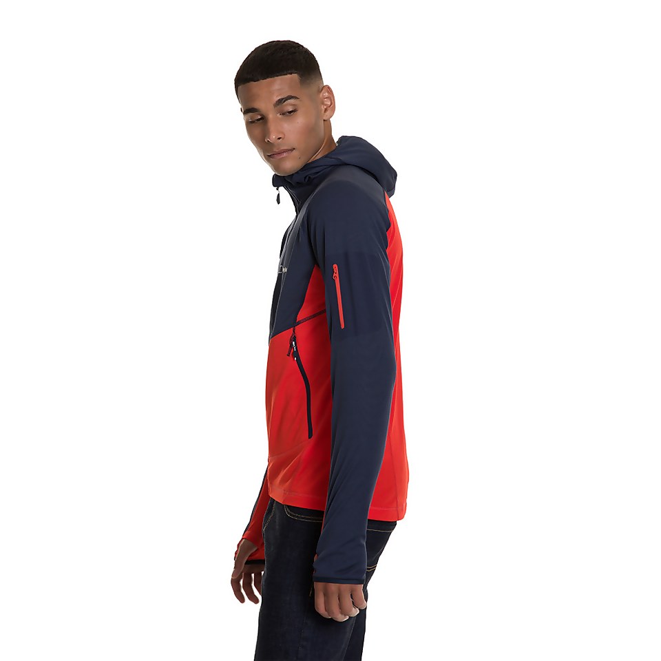 Men's Pravitale Mountain Light 2.0 Jacket - Red / Blue