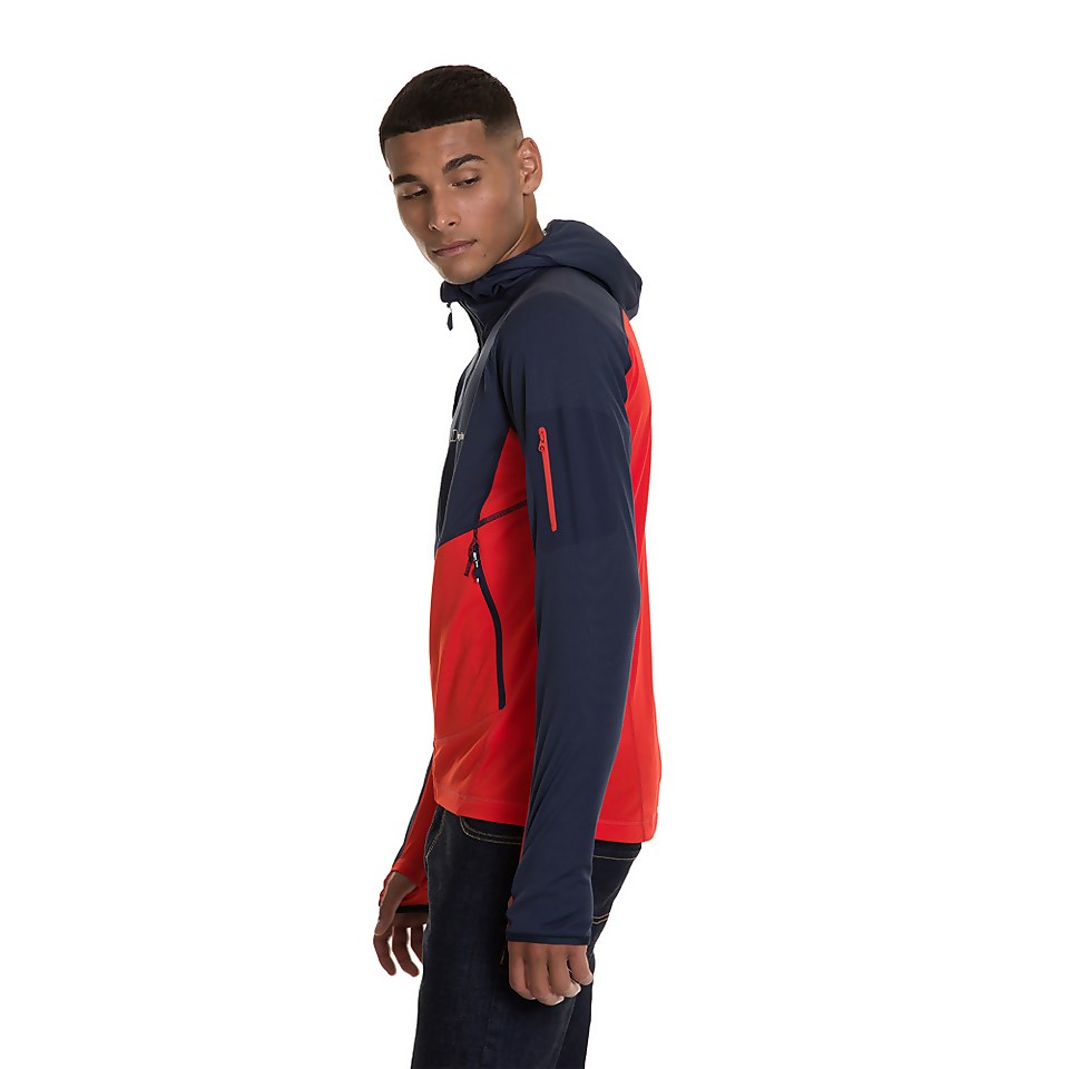 Men's Pravitale Mountain Light 2.0 Jacket - Red / Blue