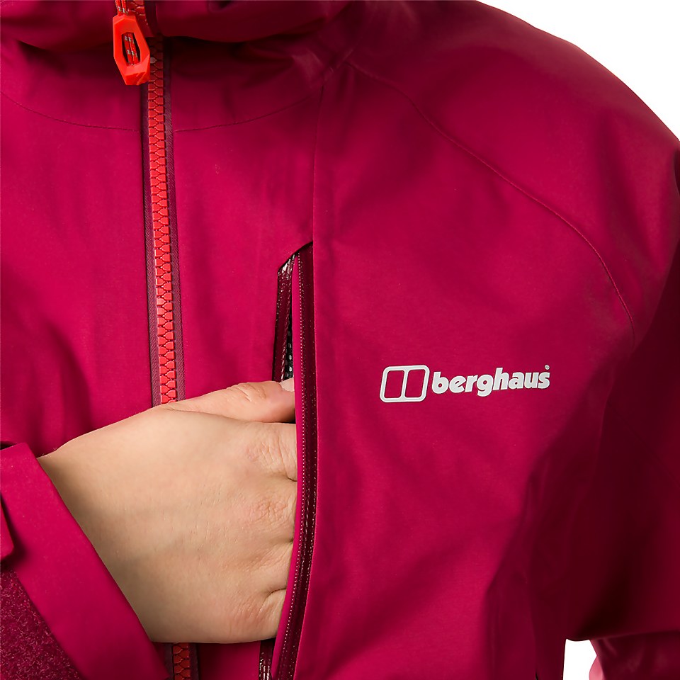 BERGHAUS EXTREM 5000 PZ SHELL JKT AF DKPNK/DKPNK