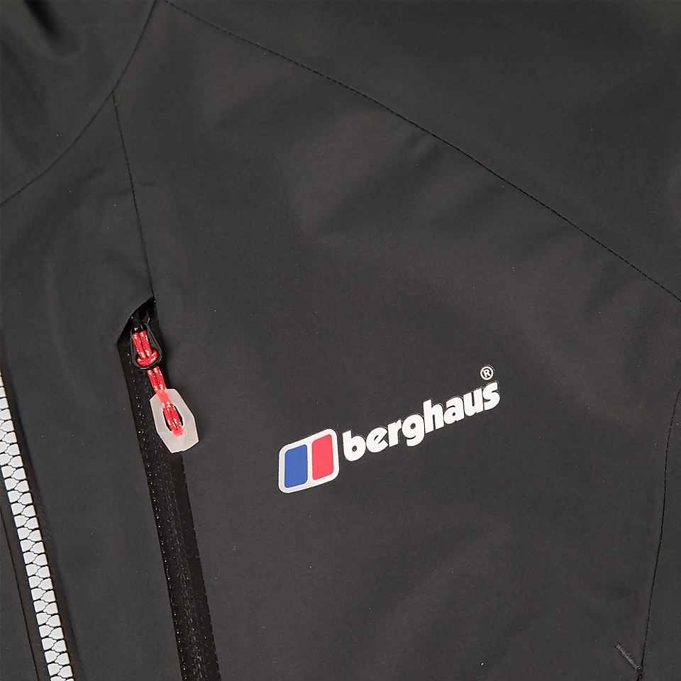 BERGHAUS EXTREM 5000 PZ SHELL JKT AF BLK/BLK