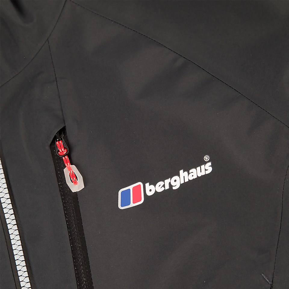 BERGHAUS EXTREM 5000 PZ SHELL JKT AF BLK/BLK