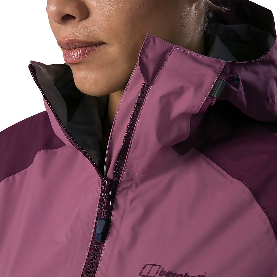 Women's Deluge Pro Waterproof Jacket - Purple / Pink