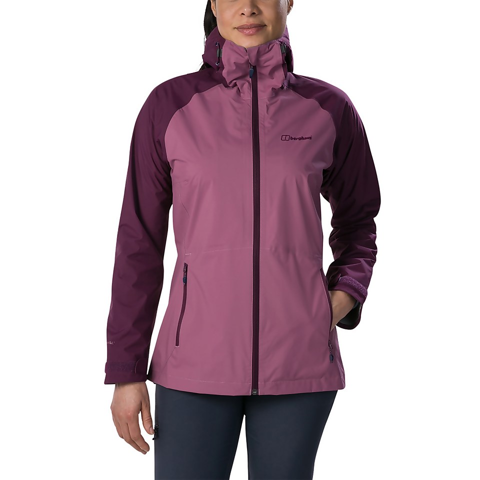 Women's Deluge Pro Waterproof Jacket - Purple / Pink