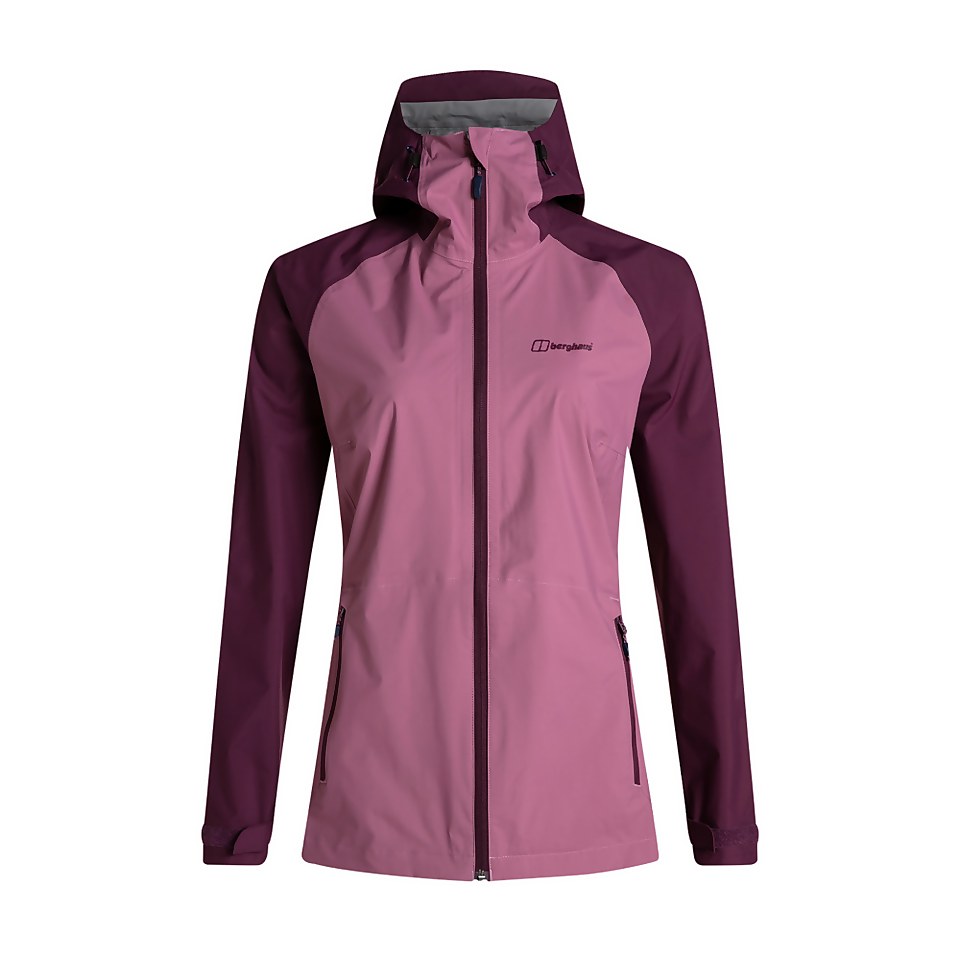 Women's Deluge Pro Waterproof Jacket - Purple / Pink